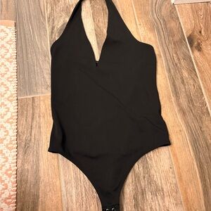 Express Black Body Contour Top